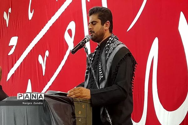 مراسم عاشورای حسینی در گلزار شهدا ملارد