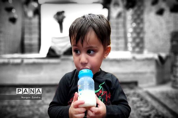 مراسم عاشورای حسینی در گلزار شهدا ملارد