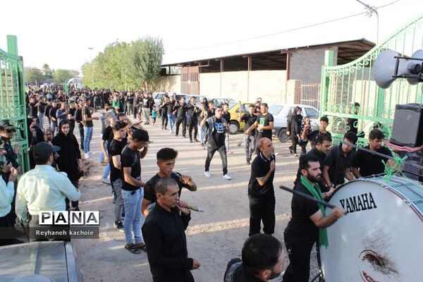 برگزاری مراسم روز عاشورای حسینی در روستای جعفرآباد جنگل بخش جوادآباد