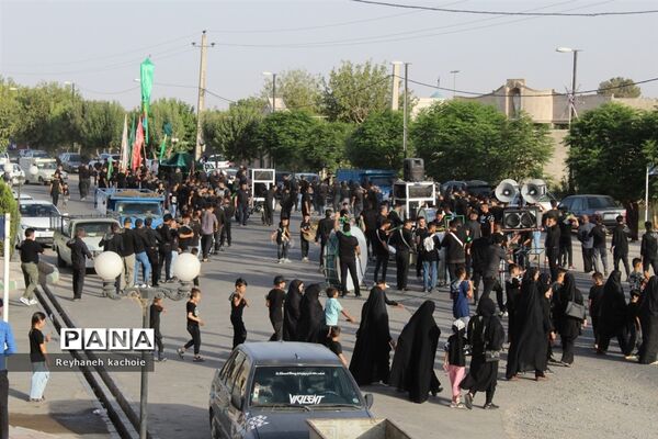 برگزاری مراسم روز عاشورای حسینی در روستای جعفرآباد جنگل بخش جوادآباد