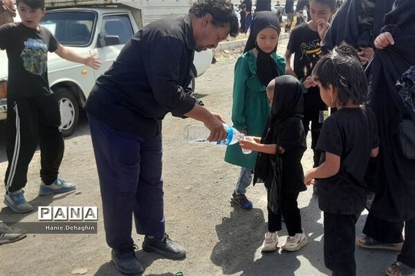 تجمع عزاداران حسینی در امام‌زاده طالب پاکدشت