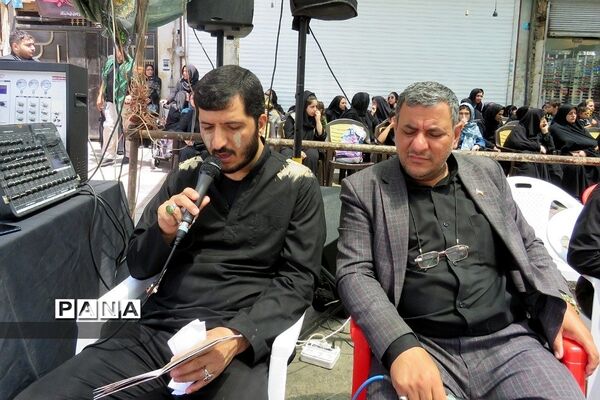 دسته‌های عزاداری ظهر عاشورا در قیامدشت