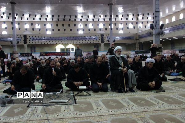 شور حسینی مردم اسلامشهر در روز عاشورا