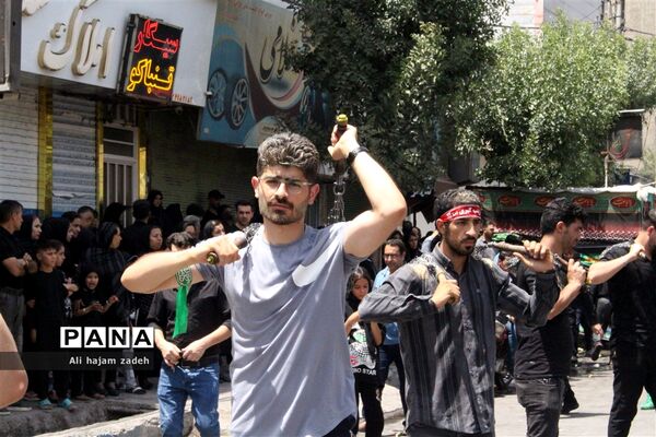 اجتماع بزرگ هیات عزاداری نصیرشهر در عاشورای حسینی
