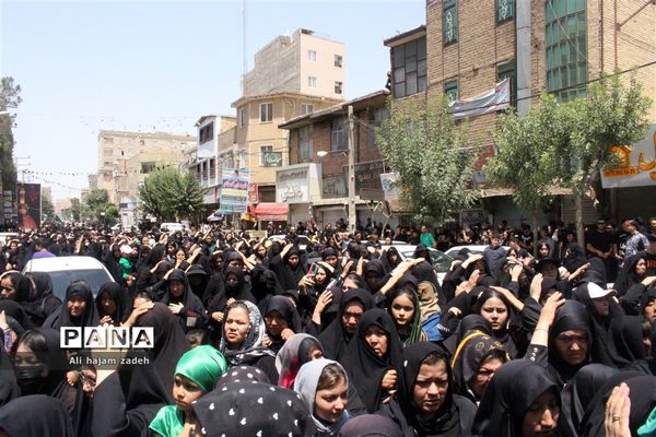 اجتماع بزرگ هیات عزاداری نصیرشهر در عاشورای حسینی