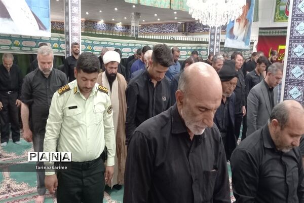 اقامه نماز جمعه و ظهرعاشورا در شهرستان فیروزکوه