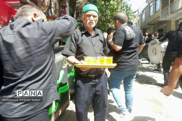 آیین 100 ساله زنجیر زنی در روستای جاغرق