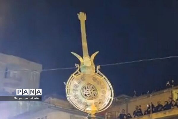 عزاداری دهه اول محرم در محله درویش دماوند