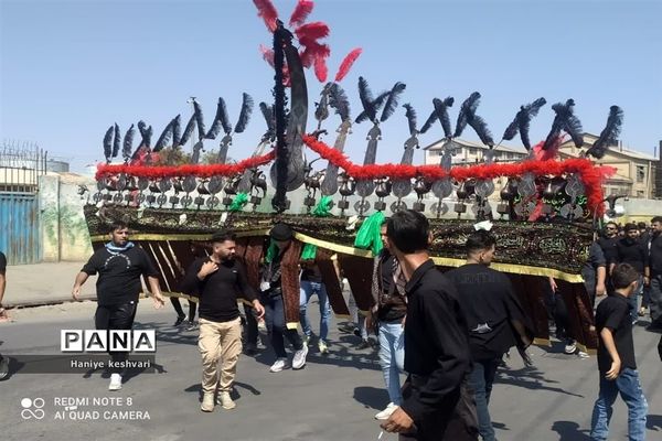 عزاداری عاشورای حسینی در شهرستان ورامین