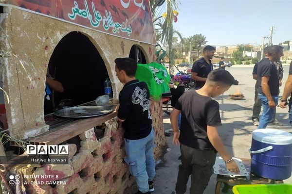 عزاداری عاشورای حسینی در شهرستان ورامین