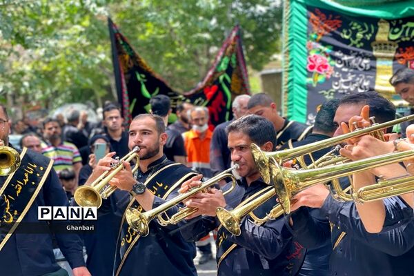 برگزاری مراسم عزاداری ماه محرم در انگورستان ملک
