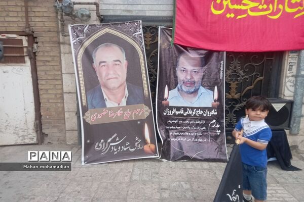 موکب نوجوانان حسینی در منطقه عبادی مشهد