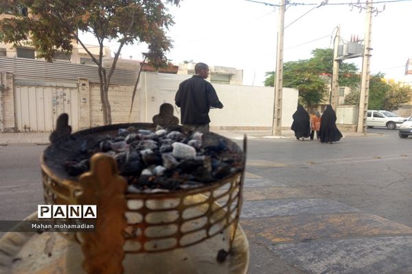 موکب نوجوانان حسینی در منطقه عبادی مشهد