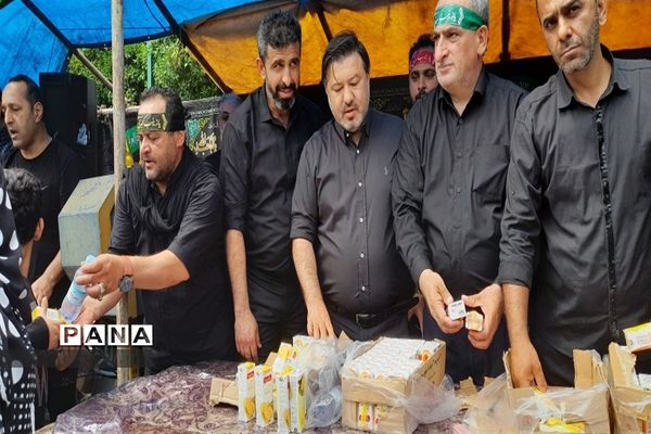 آیین زنجیر زنی و سینه‌زنی عاشورای حسینی  در نور