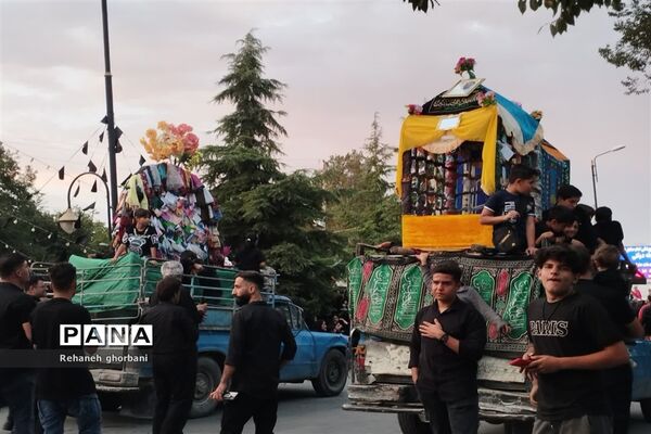 عزاداری عاشورای حسینی در شهرستان اقلید