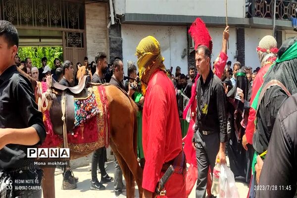 مراسم عزاداری روز عاشورا در میاندورود