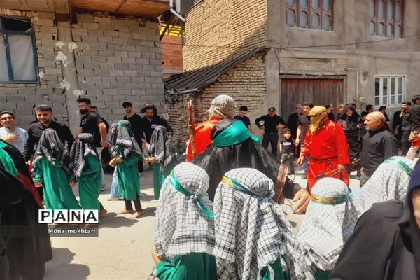 مراسم عزاداری روز عاشورا در میاندورود