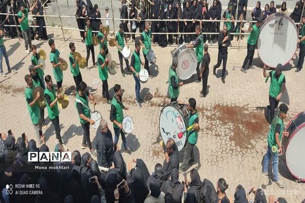 مراسم عزاداری روز عاشورا در میاندورود