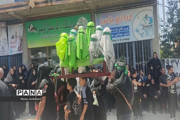 مراسم عزاداری روز عاشورا در میاندورود