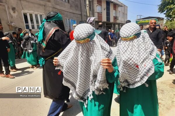 مراسم عزاداری روز عاشورا در میاندورود