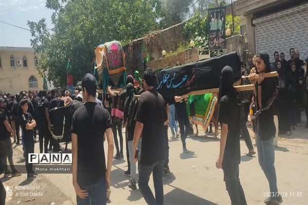 مراسم عزاداری روز عاشورا در میاندورود