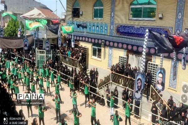 مراسم عزاداری روز عاشورا در میاندورود