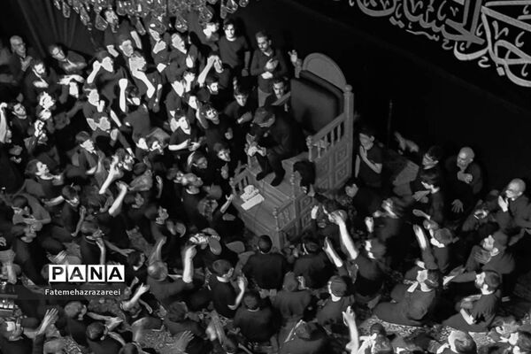 عاشورای حسینی در حسینیه آیت‌الله حق‌شناس منطقه۱۲