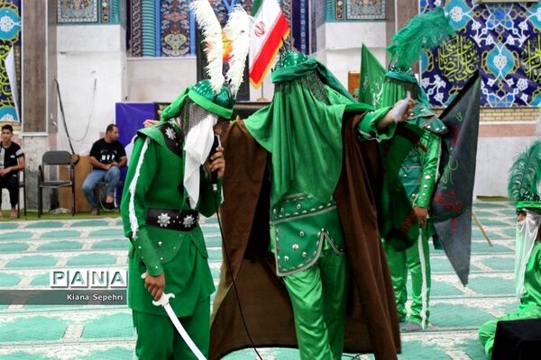 مراسم تعزیه خوانی واقعه عاشورا در شهرستان تنگستان