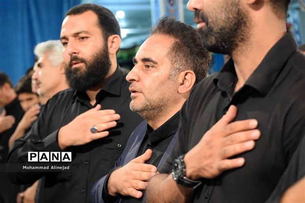 مراسم عزاداری  حسینی در حسینیه ثارالله خرم آباد