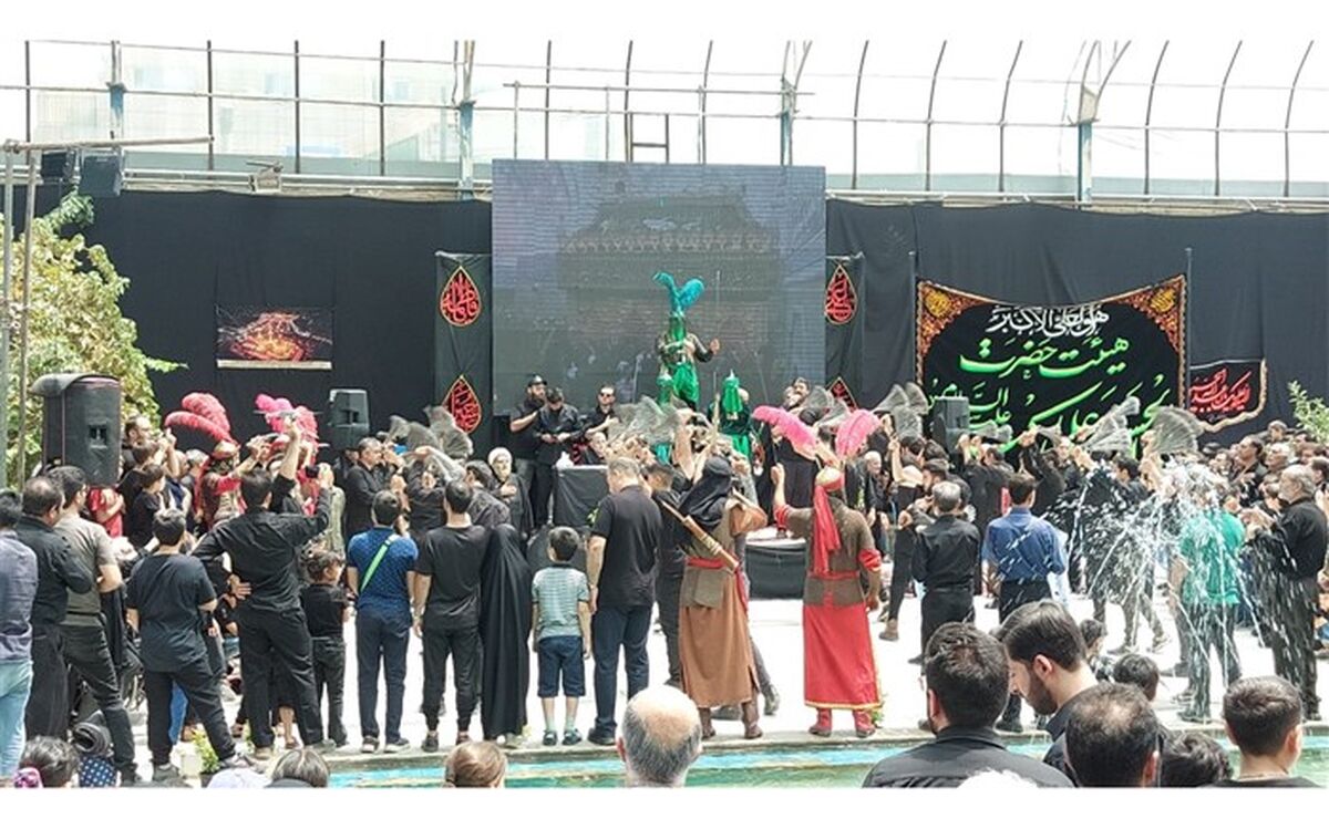 برگزاری  مراسم عبدالله الحسین در آموزش و پرورش شهرستان شهرضا