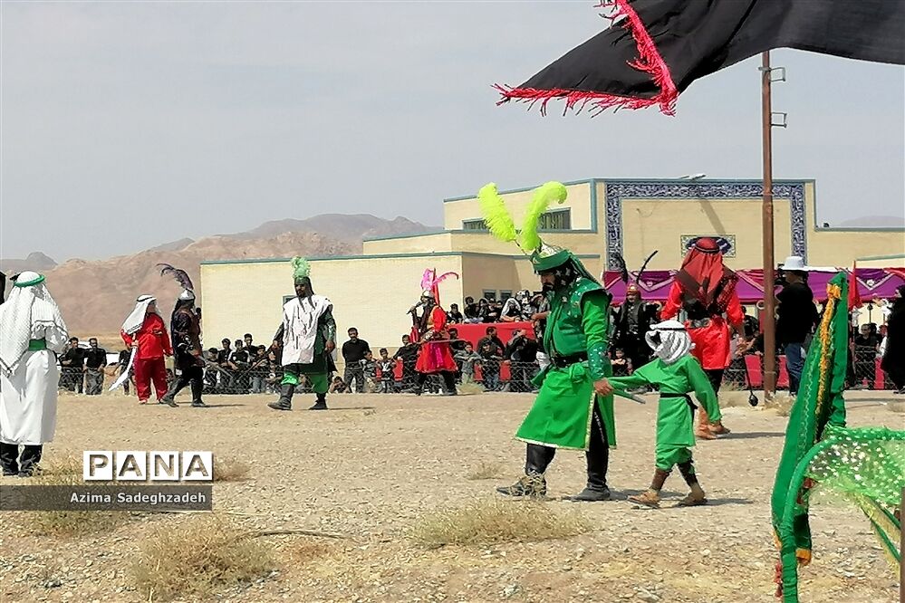 مراسم تعزیه‌خوانی روز عاشورا در خاتم