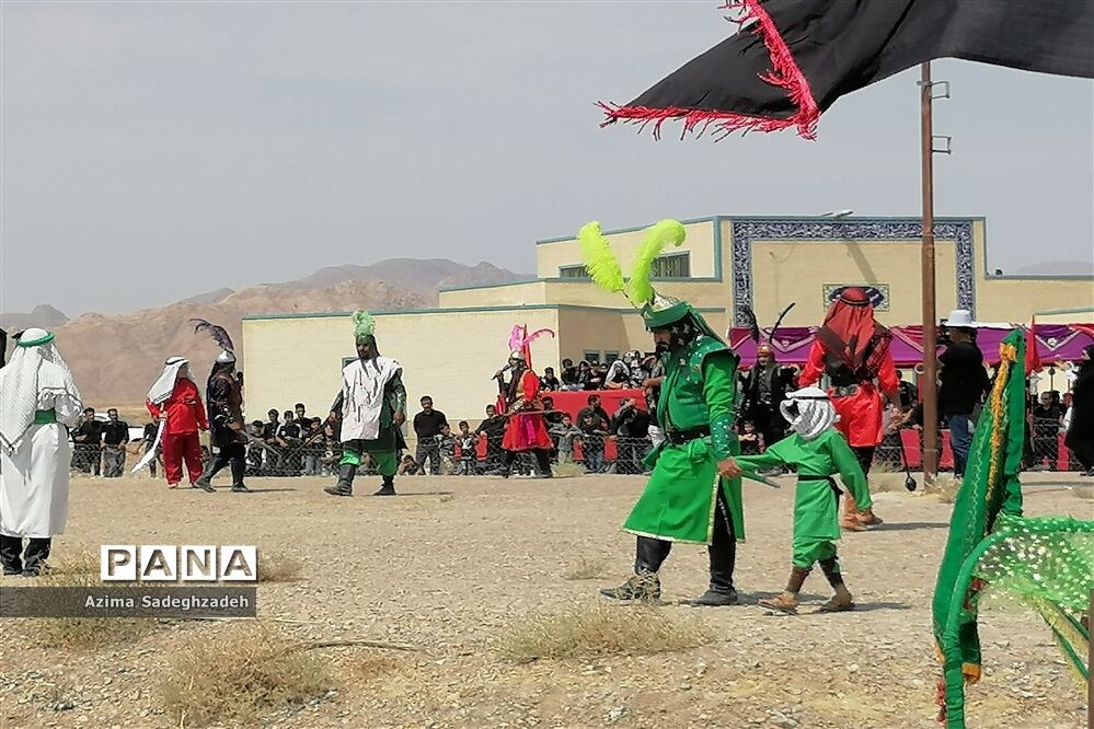 مراسم تعزیه‌خوانی روز عاشورا در خاتم