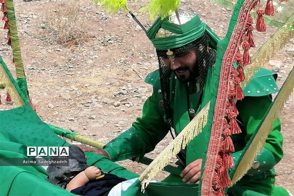 مراسم تعزیه‌خوانی روز عاشورا در خاتم