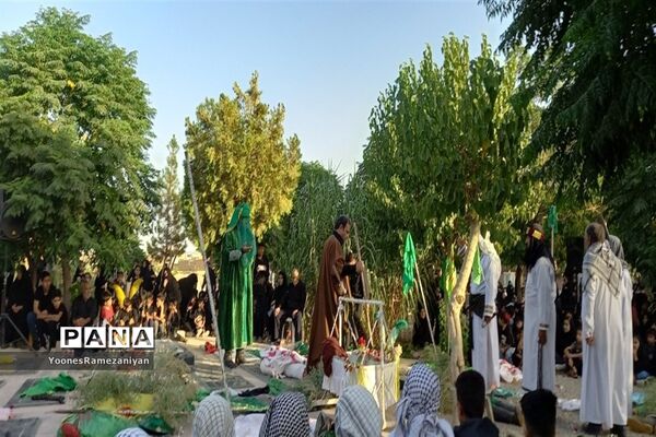 حرکت نمادین دسته بنی‌اسد در مزده خلیل‌آباد