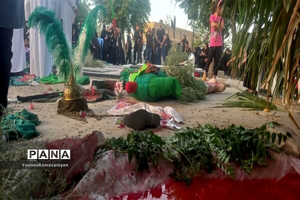 حرکت نمادین دسته بنی‌اسد در مزده خلیل‌آباد
