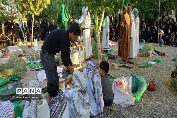 حرکت نمادین دسته بنی‌اسد در مزده خلیل‌آباد