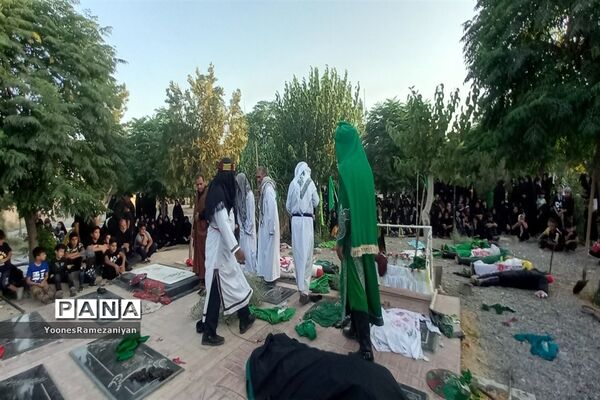 حرکت نمادین دسته بنی‌اسد در مزده خلیل‌آباد