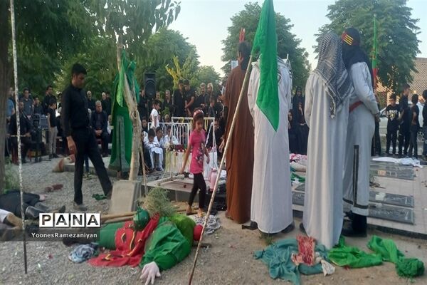 حرکت نمادین دسته بنی‌اسد در مزده خلیل‌آباد