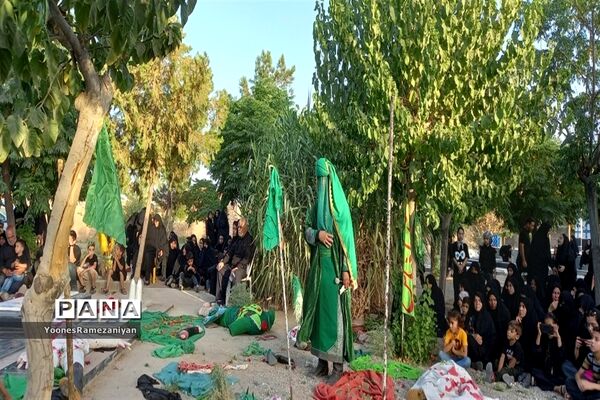 حرکت نمادین دسته بنی‌اسد در مزده خلیل‌آباد