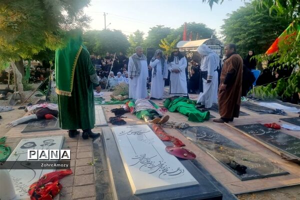 حرکت نمادین دسته بنی‌اسد در مزده خلیل‌آباد