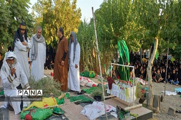 حرکت نمادین دسته بنی‌اسد در مزده خلیل‌آباد