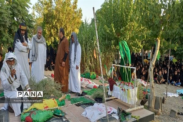 حرکت نمادین دسته بنی‌اسد در مزده خلیل‌آباد