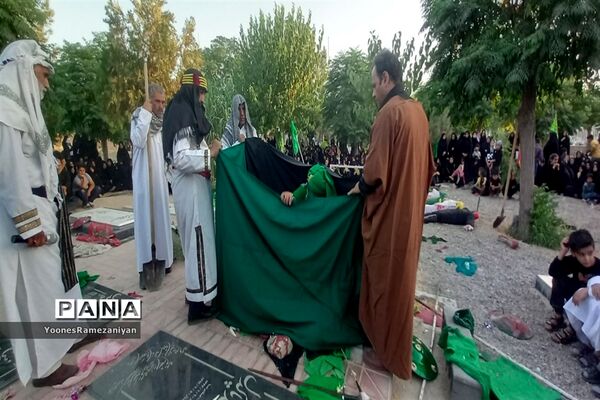 حرکت نمادین دسته بنی‌اسد در مزده خلیل‌آباد