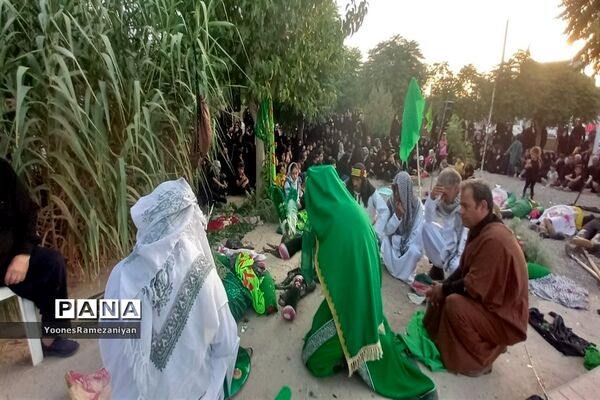 حرکت نمادین دسته بنی‌اسد در مزده خلیل‌آباد
