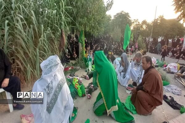 حرکت نمادین دسته بنی‌اسد در مزده خلیل‌آباد