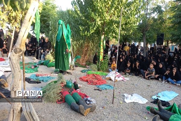 حرکت نمادین دسته بنی‌اسد در مزده خلیل‌آباد
