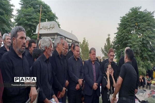 حرکت نمادین دسته بنی‌اسد در مزده خلیل‌آباد