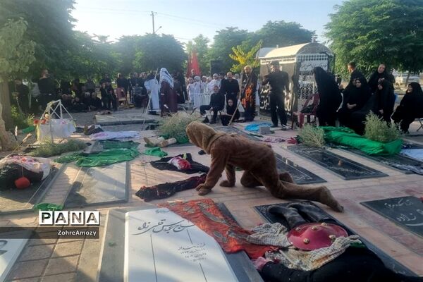 حرکت نمادین دسته بنی‌اسد در مزده خلیل‌آباد