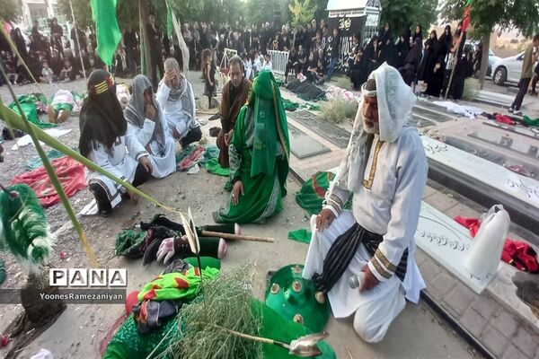 حرکت نمادین دسته بنی‌اسد در مزده خلیل‌آباد