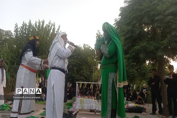 حرکت نمادین دسته بنی‌اسد در مزده خلیل‌آباد